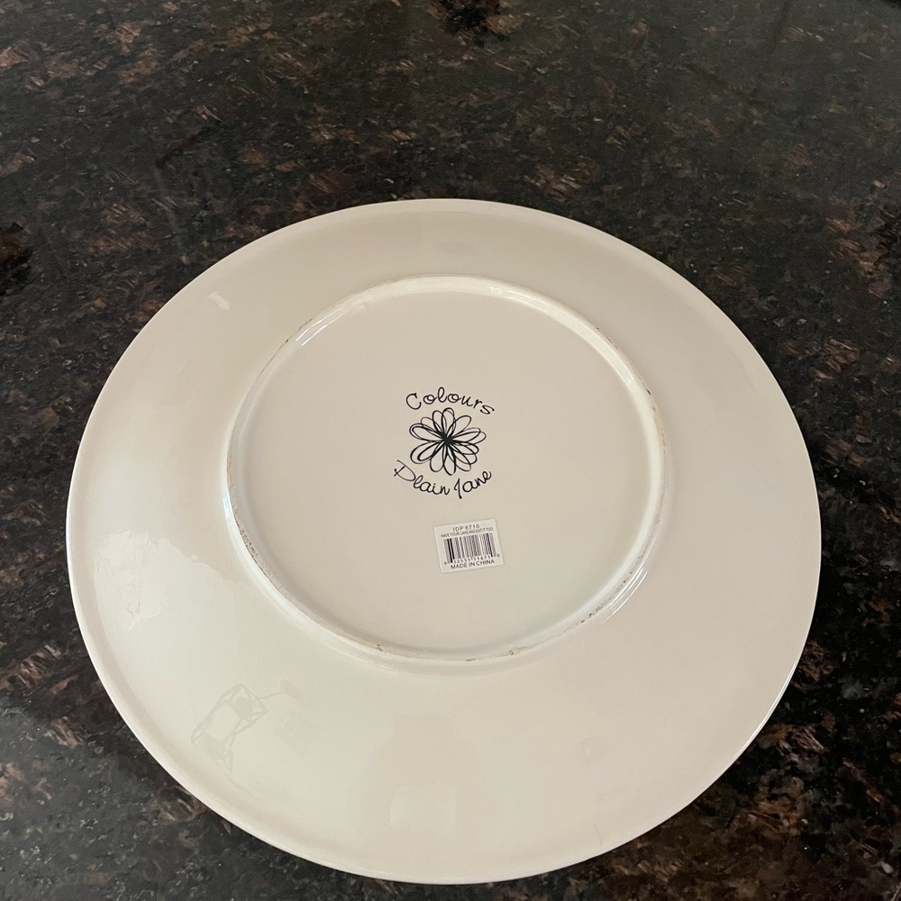 Polka Dot Cake Plate - Multicolor - Picture 3 of 3